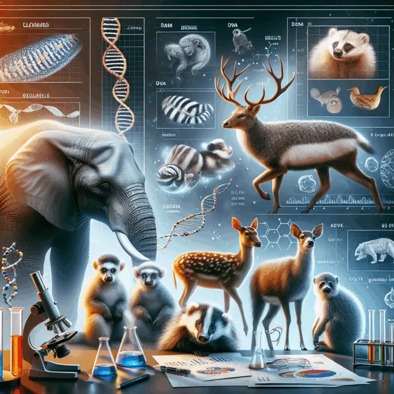 Étude des différences génétiques et de la longévité chez les mammifères