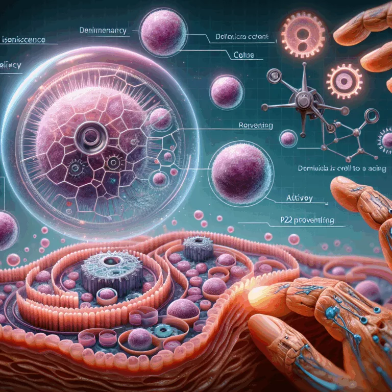 Le rôle du p62 dans la prévention de la sénescence des cellules cutanées