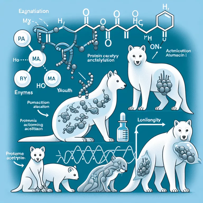 Lien entre l’acétylation des protéines et la longévité des mammifères