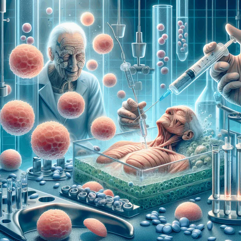 Les thérapies par cellules souches et leur impact potentiel sur le vieillissement