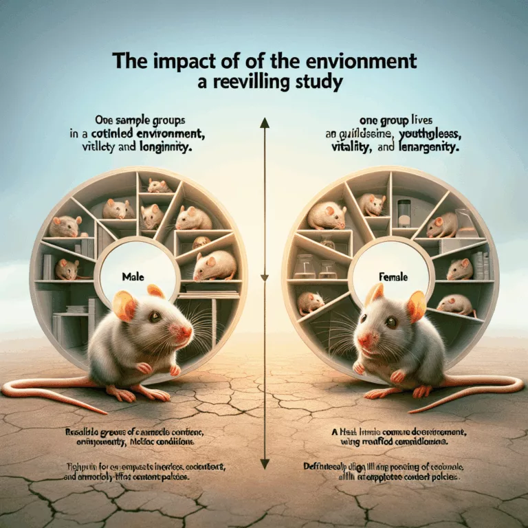 L’impact de l’environnement sur le vieillissement des souris : une étude révélatrice