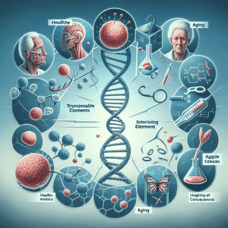 Les éléments transposables et leur impact sur le vieillissement : une exploration des causes et conséquences