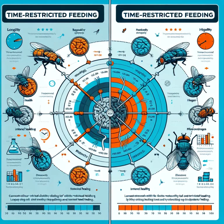 L’impact de l’alimentation restreinte dans le temps sur la longévité et la santé intestinale des mouches
