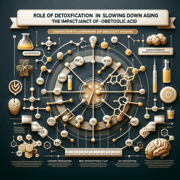 Rôle de la détoxification dans le ralentissement du vieillissement : l’impact de l’acide obéticholique