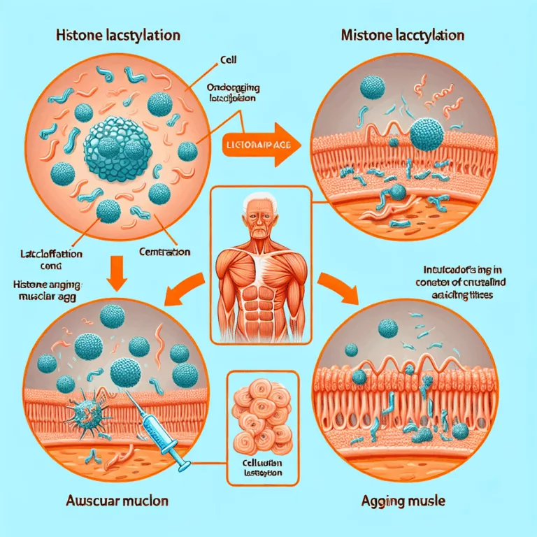 Rôle de la lactylation des histones dans le vieillissement cellulaire et musculaire