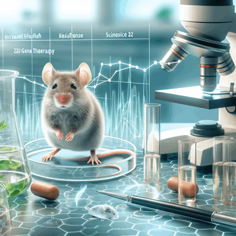 Augmentation de la Durée de Vie par la Thérapie Génique Klotho chez les Souris