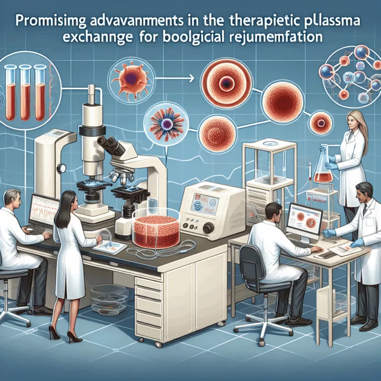 Avancées prometteuses de l’échange thérapeutique de plasma dans le rajeunissement biologique