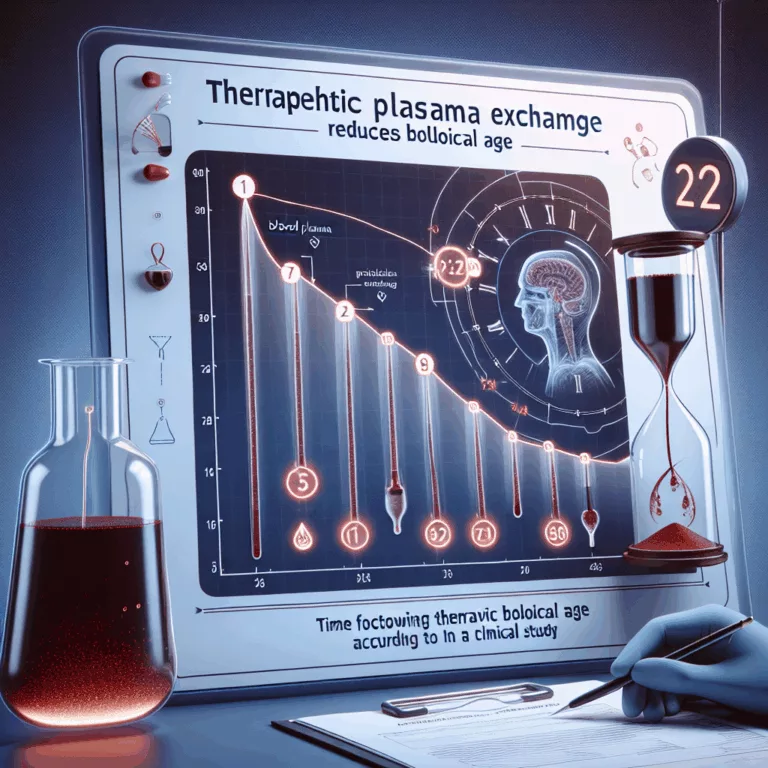 L’échange plasmatique thérapeutique réduit l’âge biologique selon une étude clinique