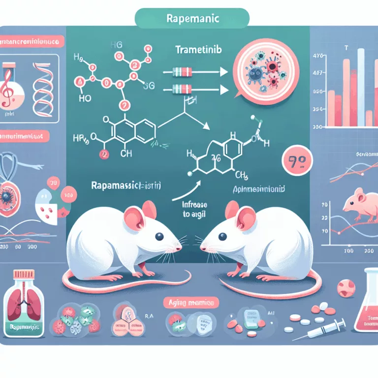 Effets Synergiques du Rapamycine et Tramétinib sur l’Extension de la Durée de Vie des Souris