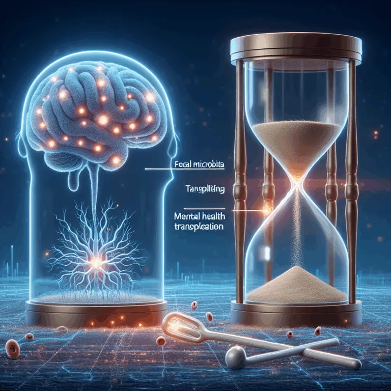 Impact de la Transplantation de Microbiote Fécal sur le Vieillissement et la Santé Mentale