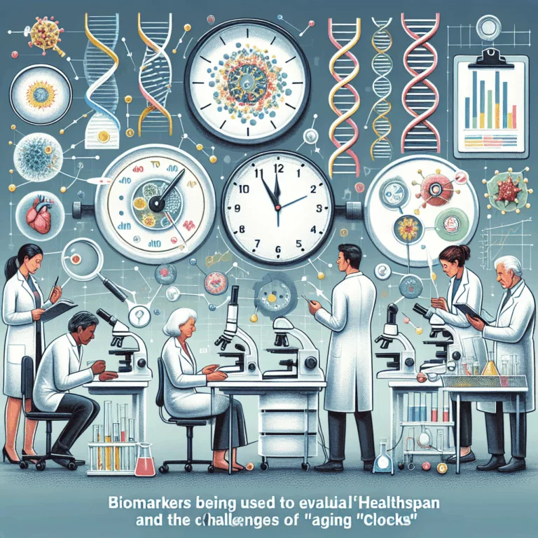 Développement de biomarqueurs pour évaluer la ‘healthspan’ et les défis des ‘clocks’ de vieillissement