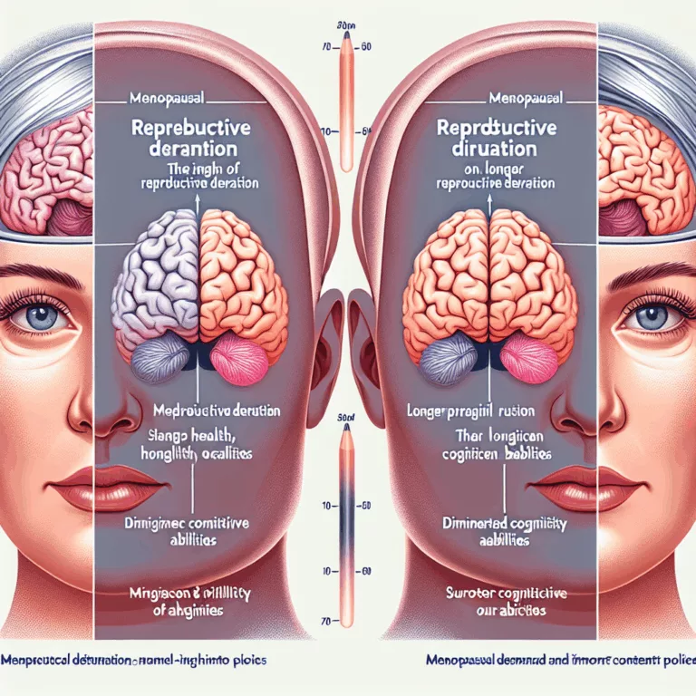 Impact de la durée reproductive sur le vieillissement cérébral chez les femmes ménopausées