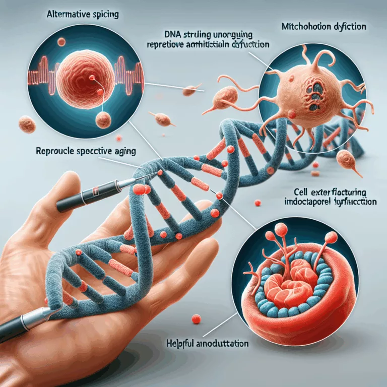 Rôle de l’épissage alternatif dans le vieillissement reproductif et la dysfonction mitochondriale