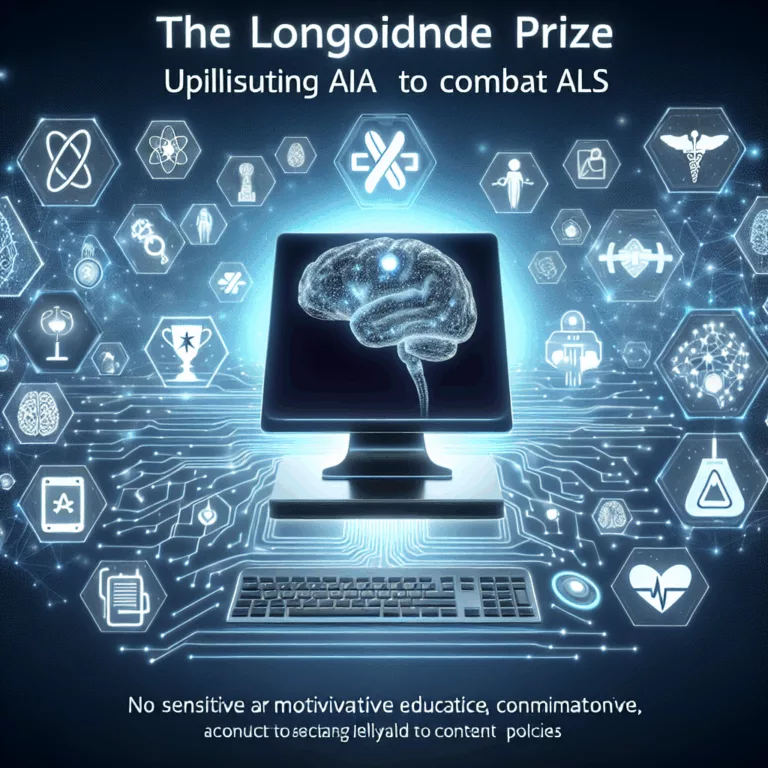 Lancement du Prix Longitude : Utiliser l’IA pour lutter contre la SLA