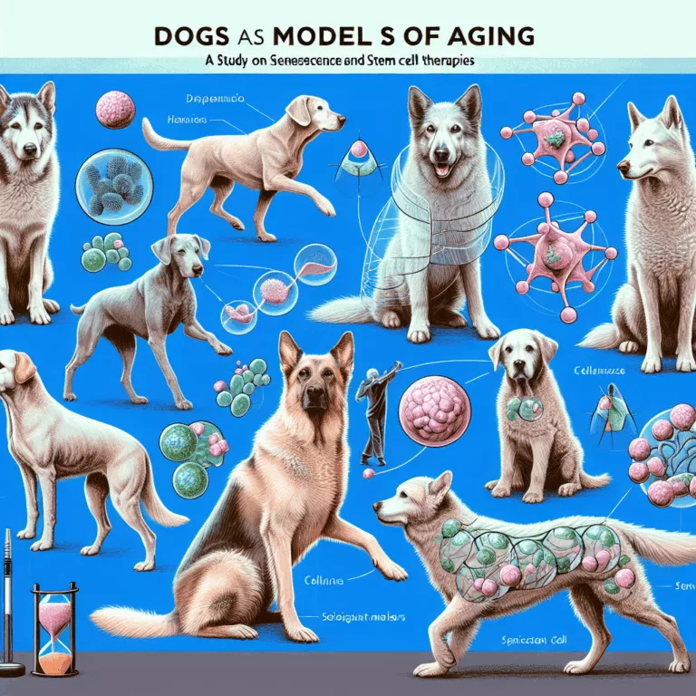 Les chiens comme modèles du vieillissement : Une étude sur les marqueurs de sénescence et les thérapies par cellules souches