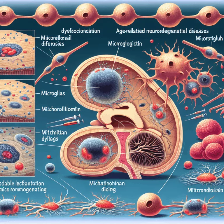Rôle des microglies et dysfonction mitochondriale dans les maladies neurodégénératives liées à l’âge