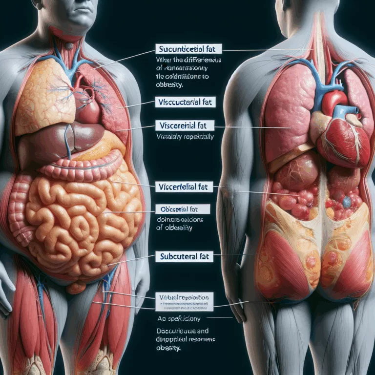Les Réactions Différentielles de la Graisse Viscerale et Sous-Cutanée à l’Obésité