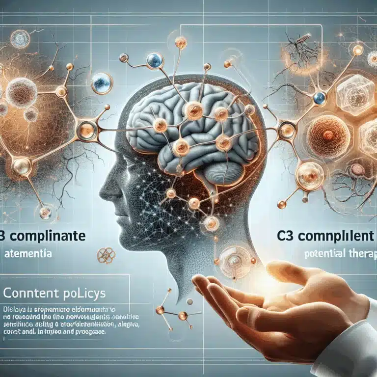 L’impact du complément C3 sur la démence et les perspectives thérapeutiques
