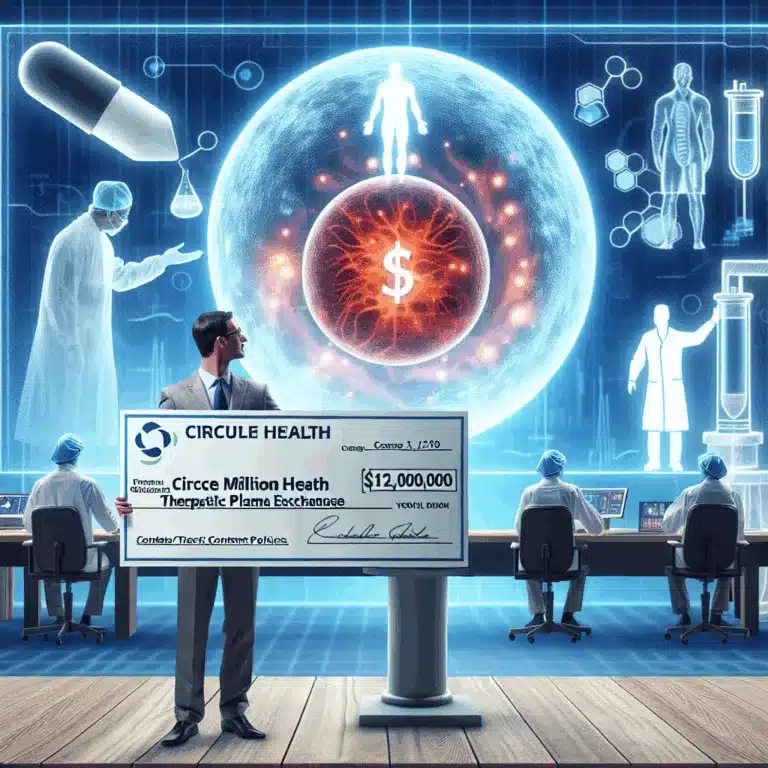 Circulate Health obtient 12 millions de dollars pour développer l’échange thérapeutique de plasma