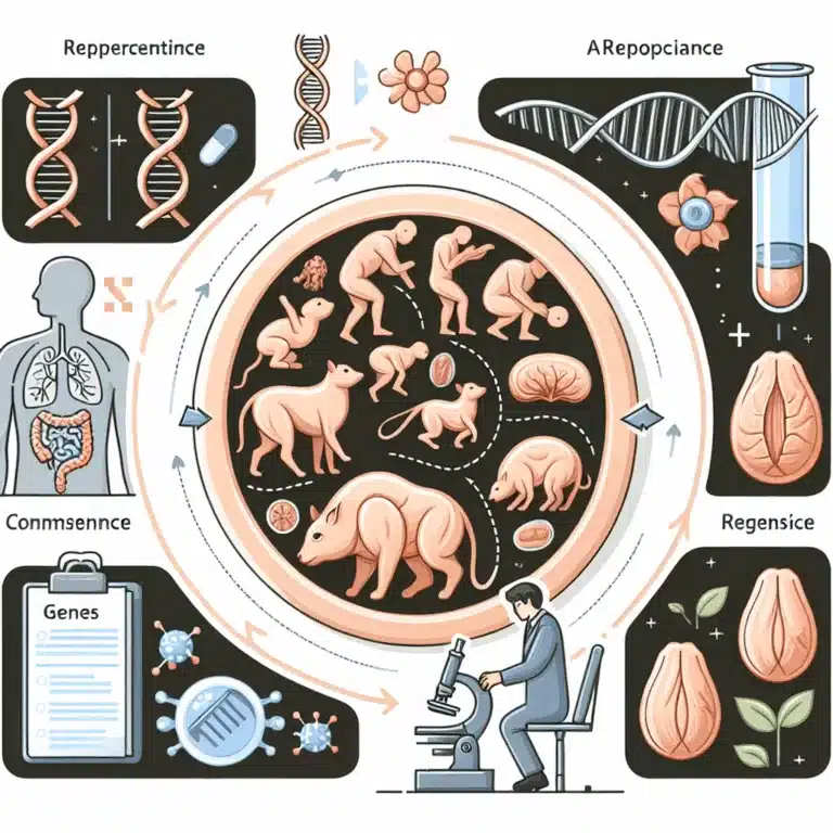La régénération des tissus chez les mammifères : Une étude sur les gènes et l’évolution