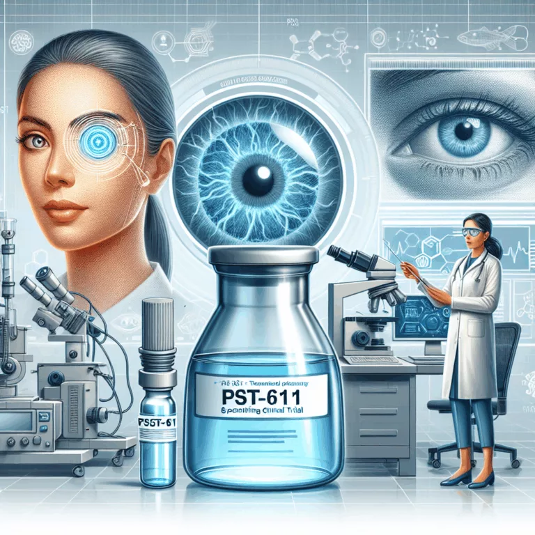 Essai clinique du PST-611 : une avancée prometteuse pour traiter la dégénérescence maculaire liée à l’âge