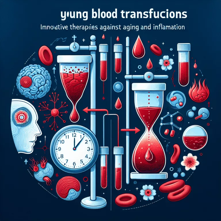 Les Transfusions de Sang Jeune : Vers des Thérapies Innovantes contre le Vieillissement et l’Inflammation