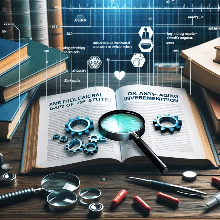 Analyse des lacunes méthodologiques dans les études sur les interventions anti-vieillissement