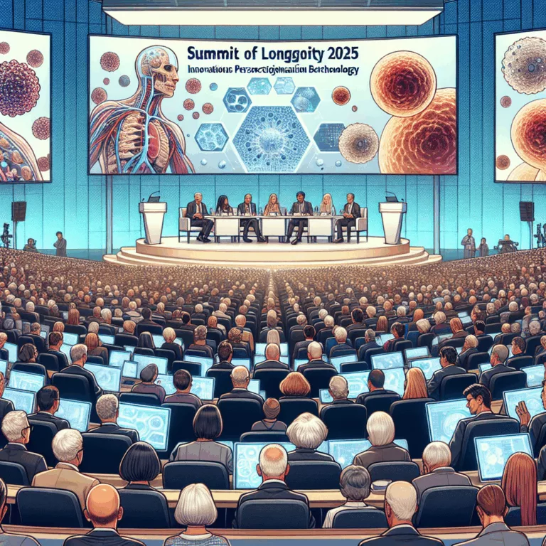 Sommet de la Longévité 2025 : Innovations et Perspectives en Biotechnologie du Rajeunissement