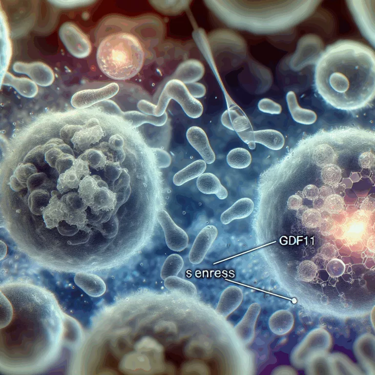 Création de cellules exprimant GDF11 pour améliorer la fibrose pulmonaire chez les souris