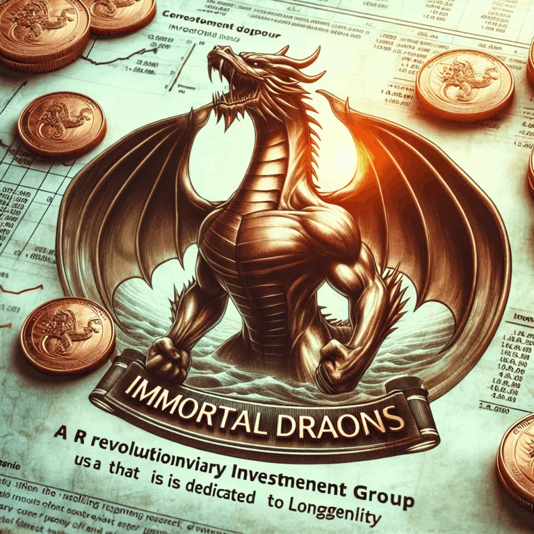 Immortal Dragons : Un Fonds d’Investissement Révolutionnaire pour la Longévité