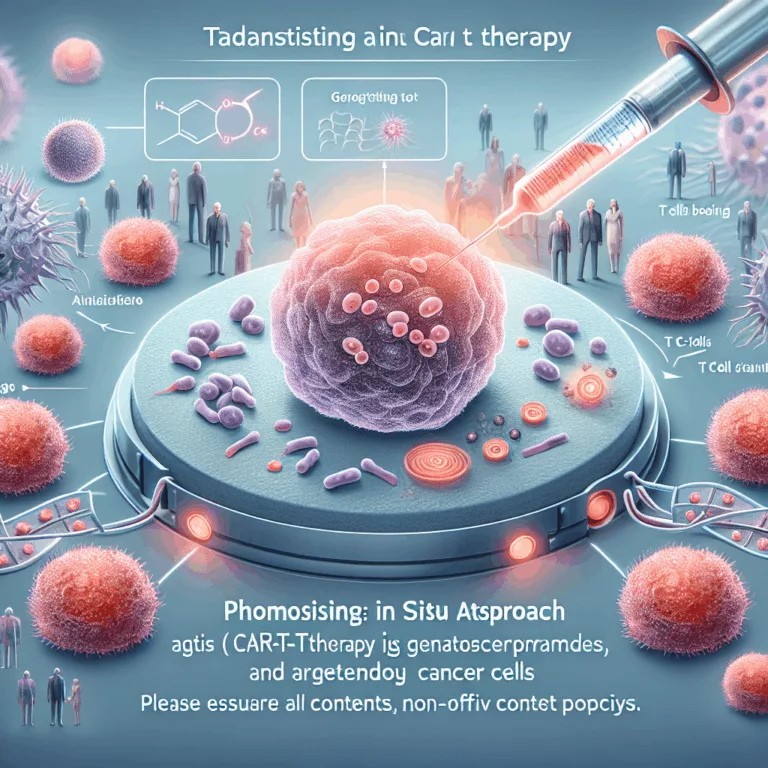 Avancées dans la thérapie CAR-T : une approche in situ prometteuse contre le cancer