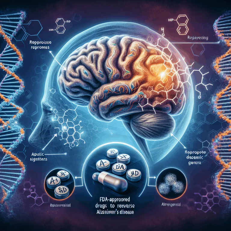 Réutilisation de médicaments approuvés par la FDA pour inverser les signatures génétiques spécifiques aux cellules dans la maladie d’Alzheimer