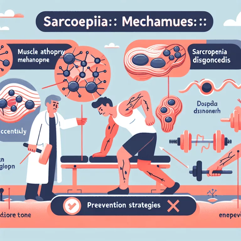 La Sarcopénie : Mécanismes, Diagnostic et Stratégies de Prévention