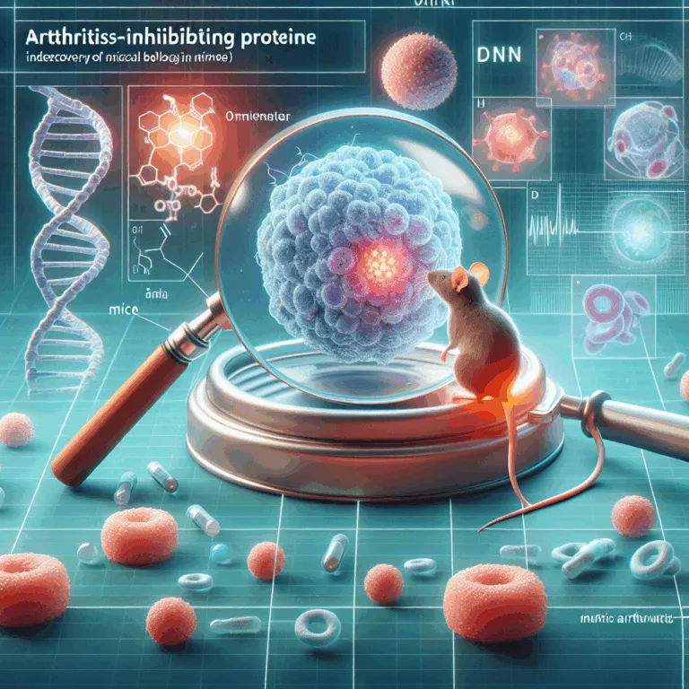 Découverte d’une protéine inhibitrice de l’arthrose chez les souris