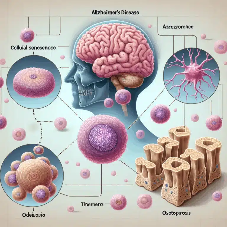 Découverte de liens entre la maladie d’Alzheimer, la sénescence cellulaire et l’ostéoporose