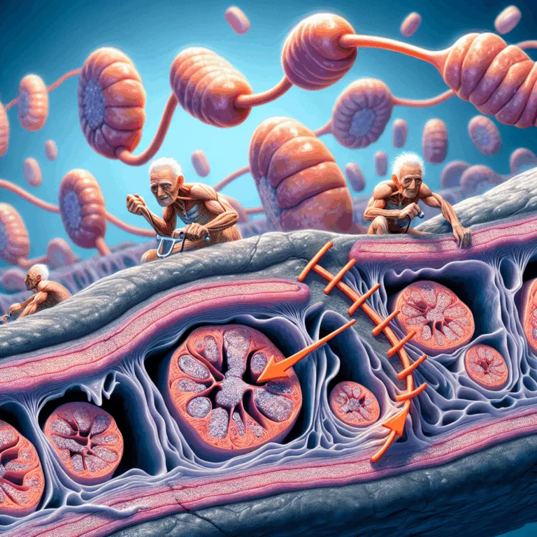 Dysfonction mitochondriale et régénération musculaire liée à l’âge