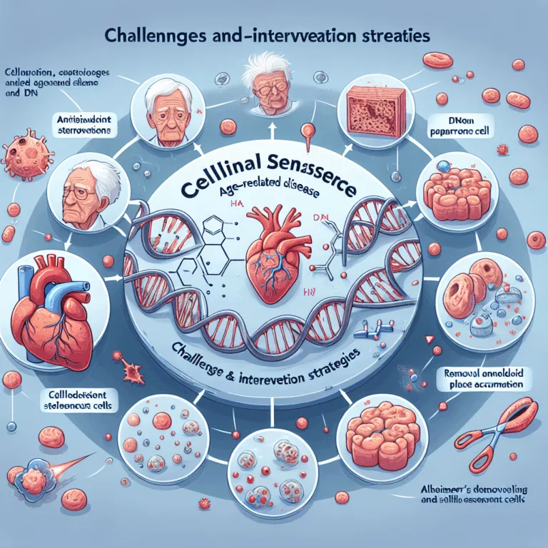 Sénescence cellulaire et maladies liées à l’âge : enjeux et stratégies d’intervention