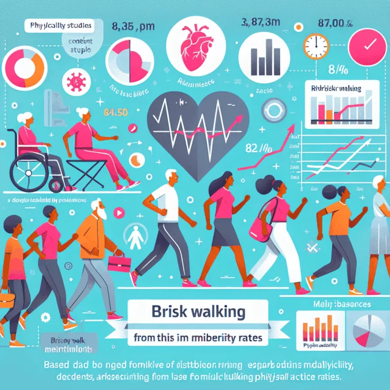 Impact de la marche rapide sur la mortalité : Une étude sur les niveaux d’activité physique