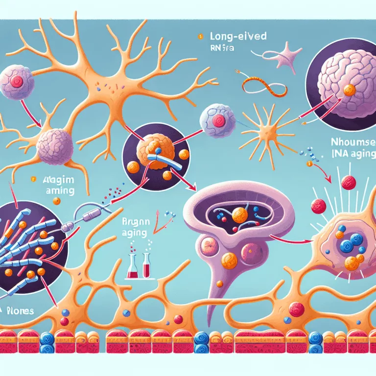 Rôle des Protéines et ARN à Longue Durée de Vie dans le Vieillissement Cérébral