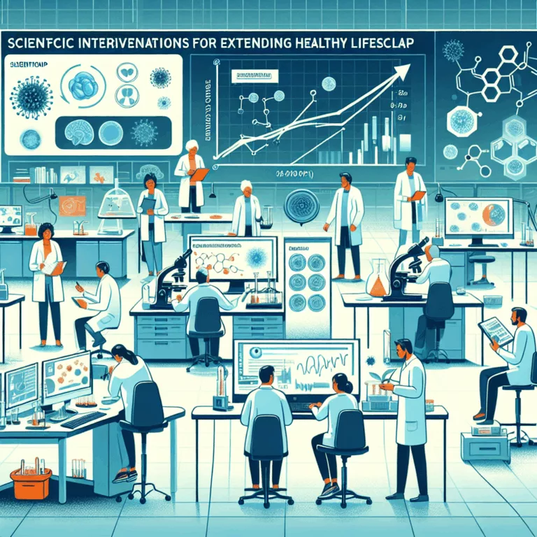 Interventions Scientifiques pour Prolonger la Durée de Vie en Bonne Santé