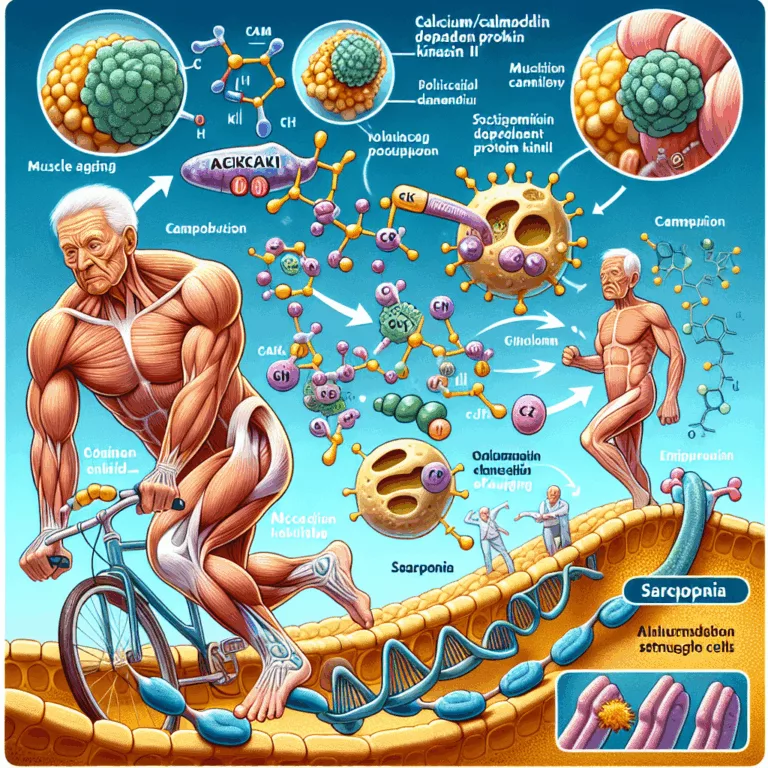Rôle de CaMKII dans le vieillissement musculaire et implications pour la sarcopénie