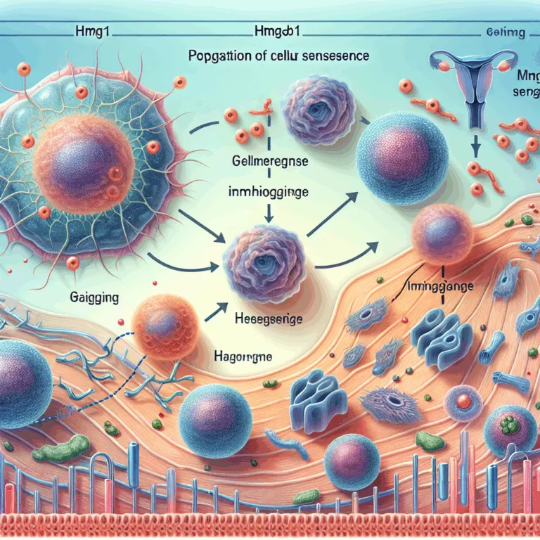 Le Rôle du Facteur HMGB1 dans la Propagation de la Sénescence Cellulaire