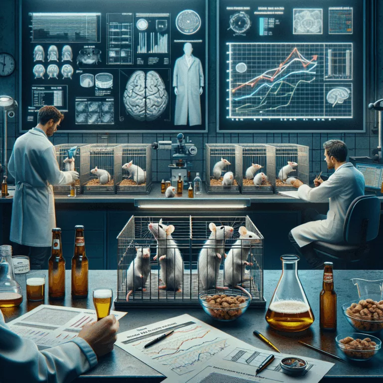 L’impact de la bière sur le vieillissement et la santé : Une étude sur des souris