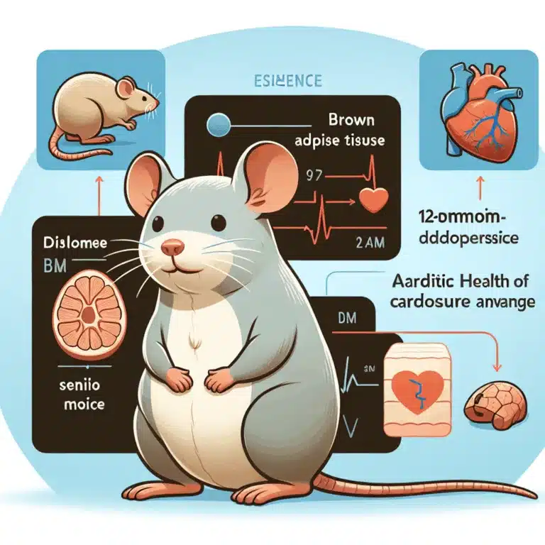 Rôle du tissu adipeux brun et du 12,13-diHOME dans la santé cardiaque des souris âgées