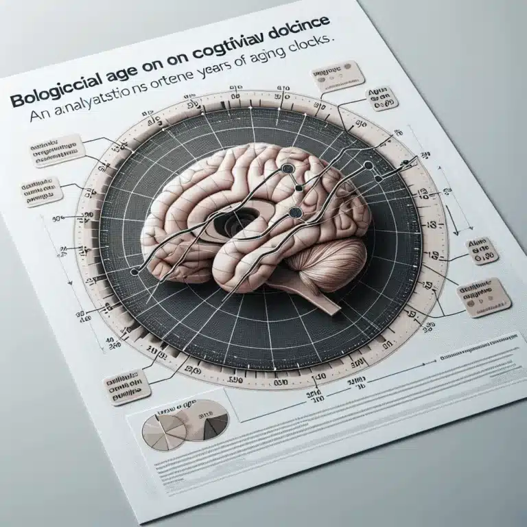L’impact de l’âge biologique sur le déclin cognitif : Analyse des horloges de vieillissement