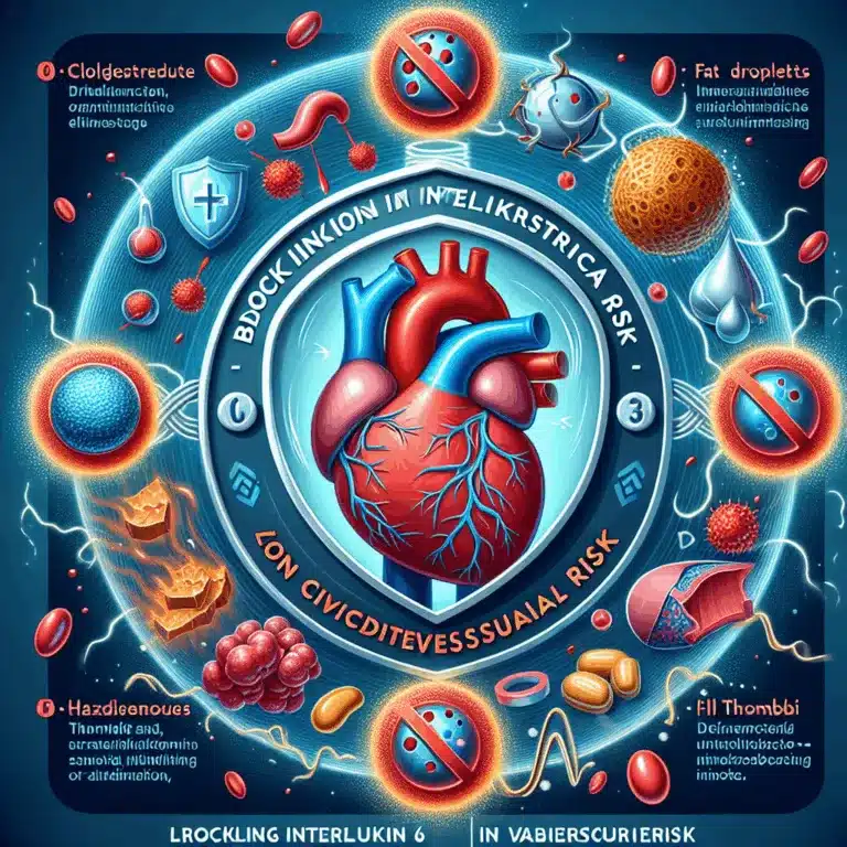 Impact de l’inhibition de l’IL-6 sur le risque cardiovasculaire