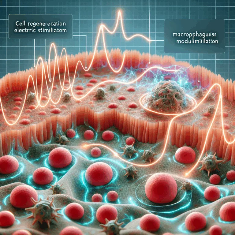 Stimulation Électrique et Modulation des Macrophages pour la Régénération Tissulaire