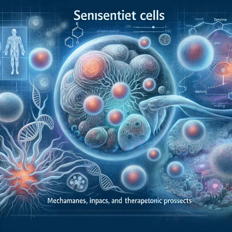 Cellules Sénescentes : Mécanismes, Impacts et Perspectives Thérapeutiques