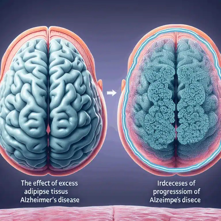 L’impact de l’excès de tissu adipeux sur la progression de la maladie d’Alzheimer