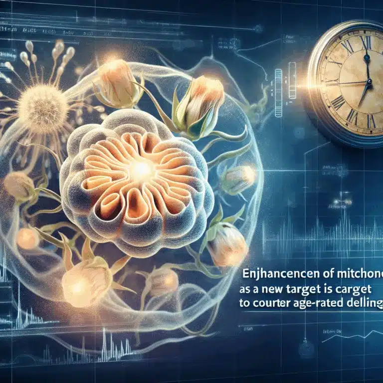 Amélioration de la fonction mitochondriale : un nouvel objectif pour contrer le déclin lié à l’âge